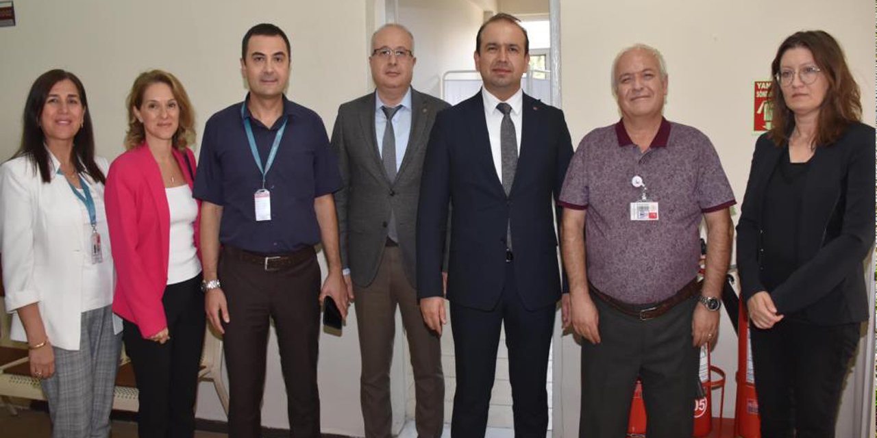 Aydın İl Sağlık Müdürü Şenkul, Sağlıklı Yaş Alma Merkezi’nde incelemelerde bulundu