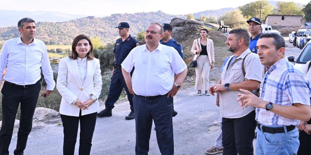 Vali Canbolat, Gül Esin Anı ve Kültür Evi çalışmalarını yerinde inceledi