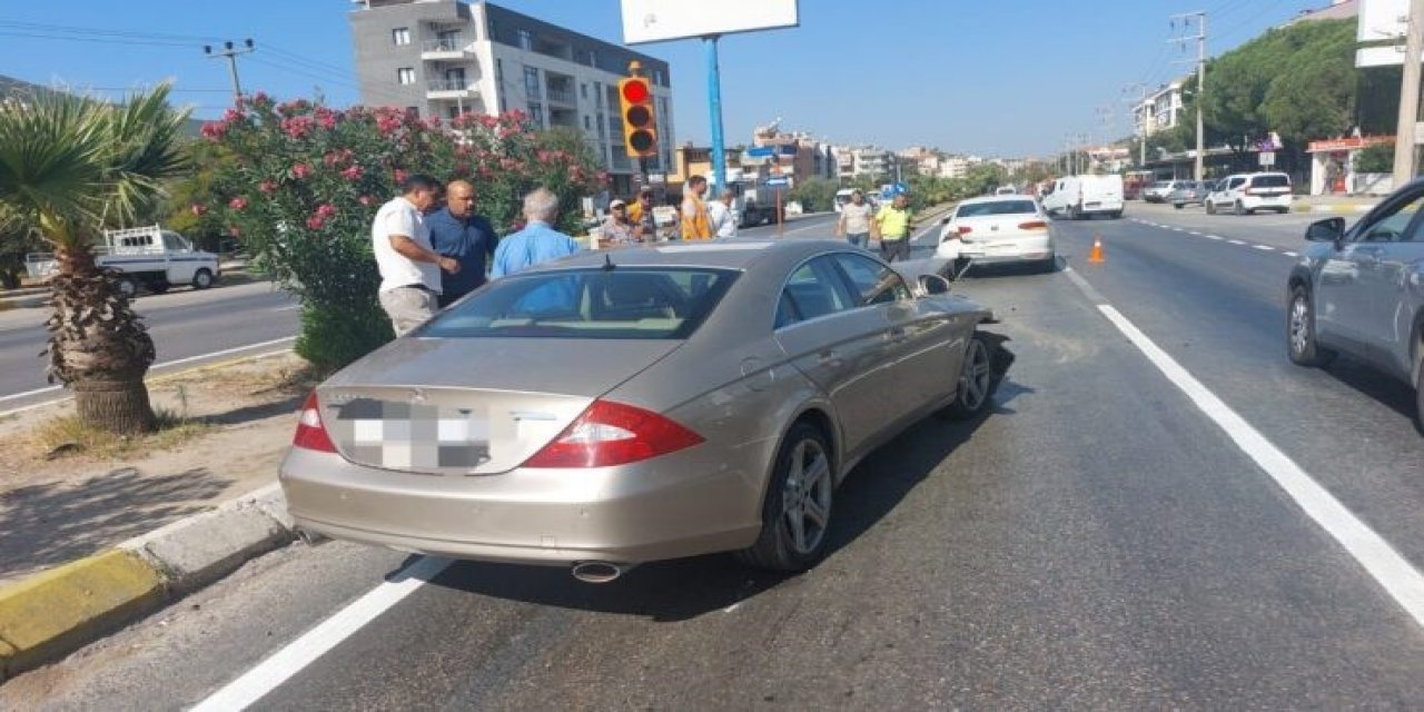 Milas’ta trafik kazası: 2 yaralı