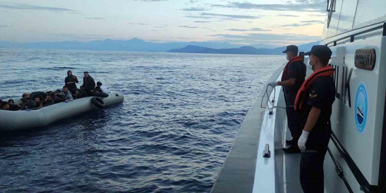 Fethiye’de 33 düzensiz göçmen yakalandı