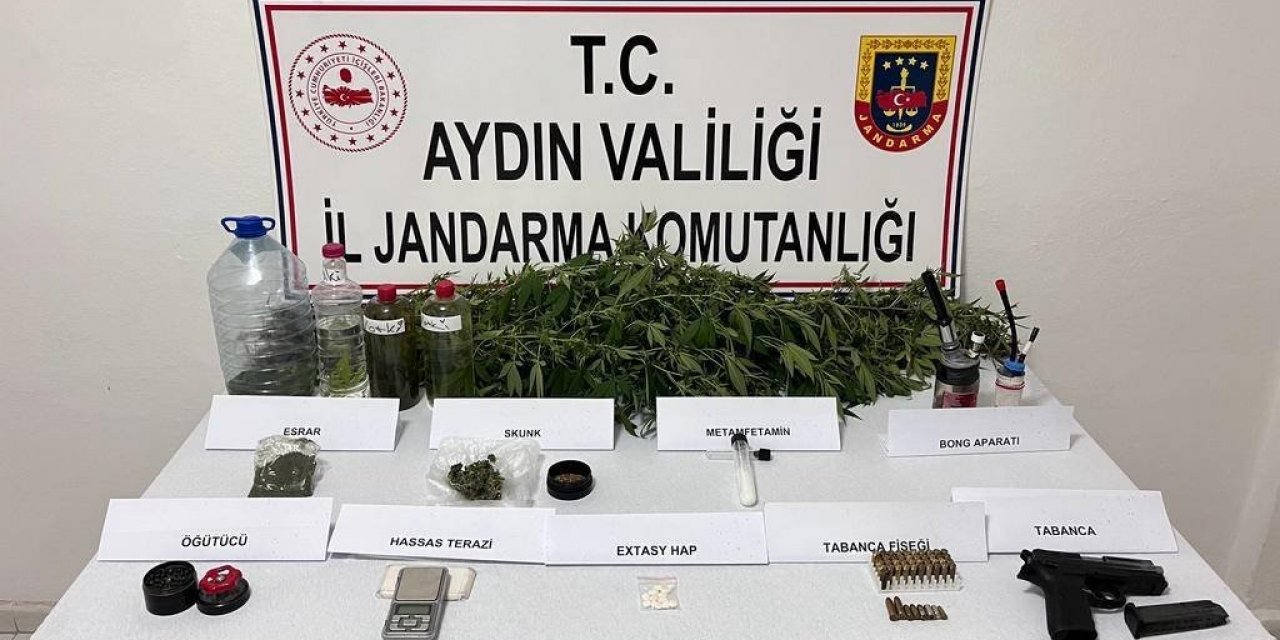 Şüpheli şahsın ikametinde uyuşturucu ele geçirildi