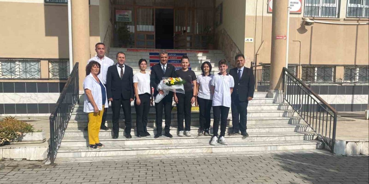 Aydın İl Milli Eğitim Müdürü Ekici Söke’deki okulları ziyaret etti