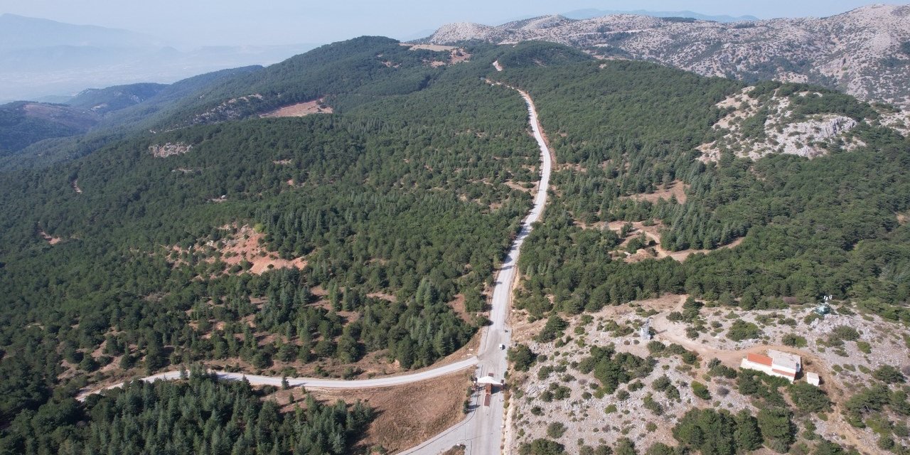 Spil Turizm Yolu tamamlandı