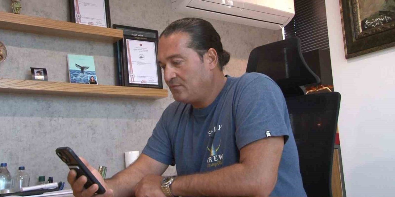 İzmir’de oltaya takılan orkinos 100 bin liralık oltayı götürdü