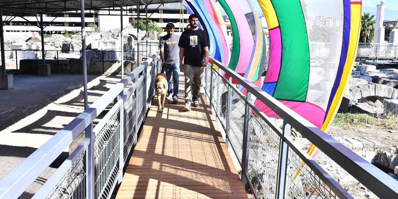 Turistler, Agora Ören Yeri’ndeki tarihe yakından tanıklık edecek