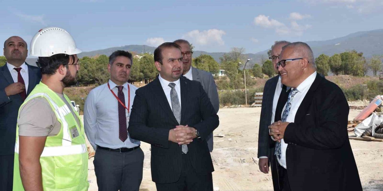 Aydın Sağlık Müdürü Şenkul, Çine’de incelemelerde bulundu