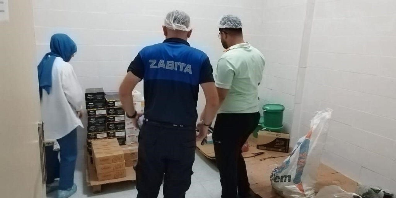 Soma zabıtasından kantinlere sıkı denetim