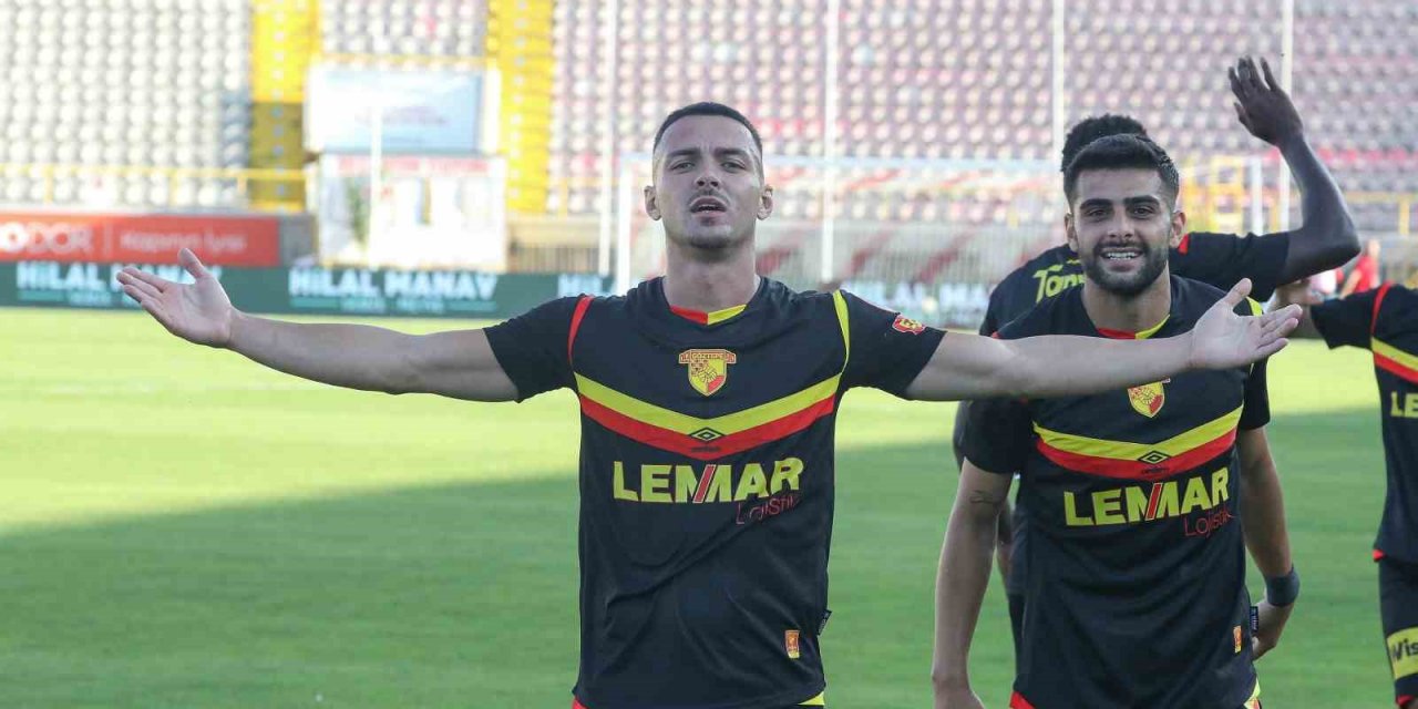 Göztepe’nin attığı 7 golün 4’üne Tijanic katkısı