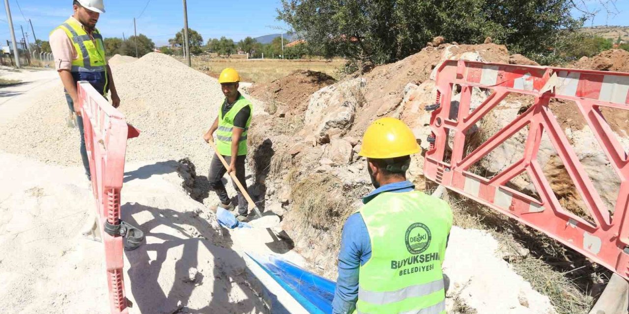 Tavas-Sarıabat’a 15 bin 250 metre içme suyu hattı