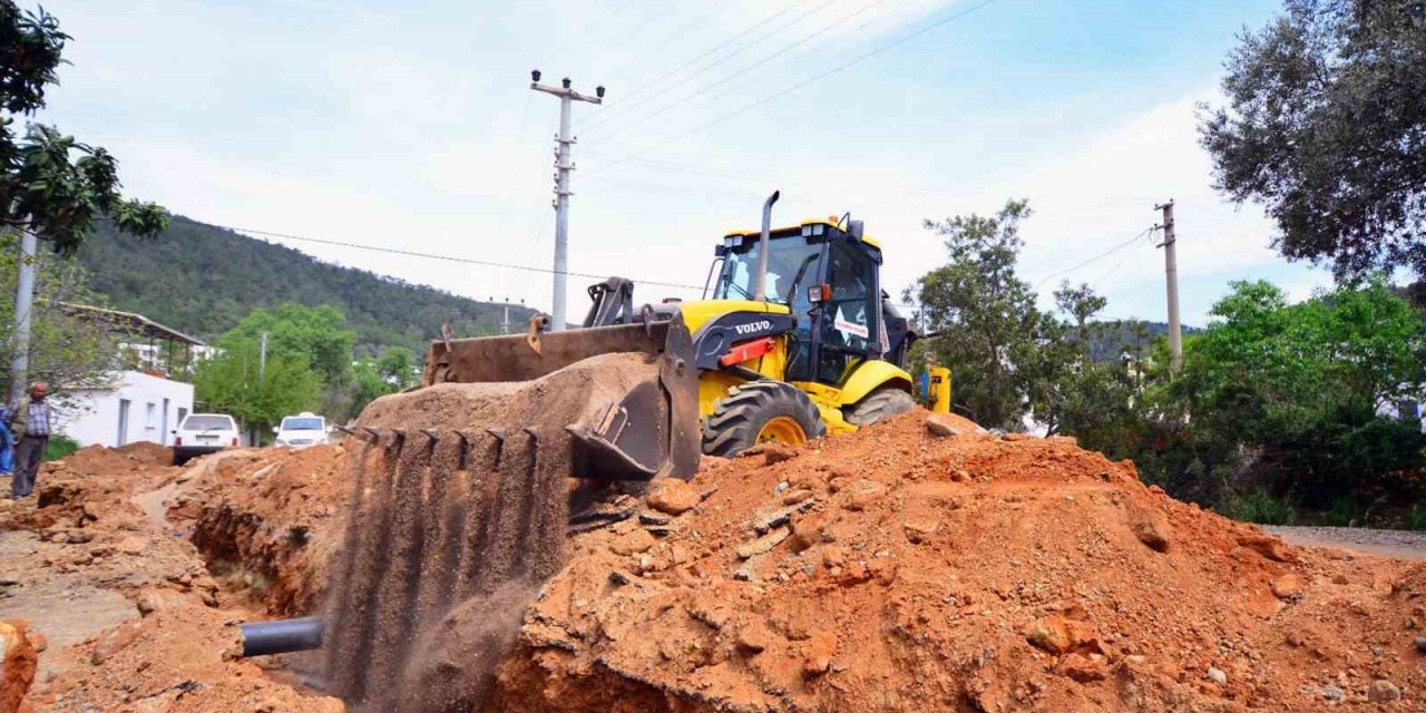 Bodrum Mumcular’da içme suyu çalışması