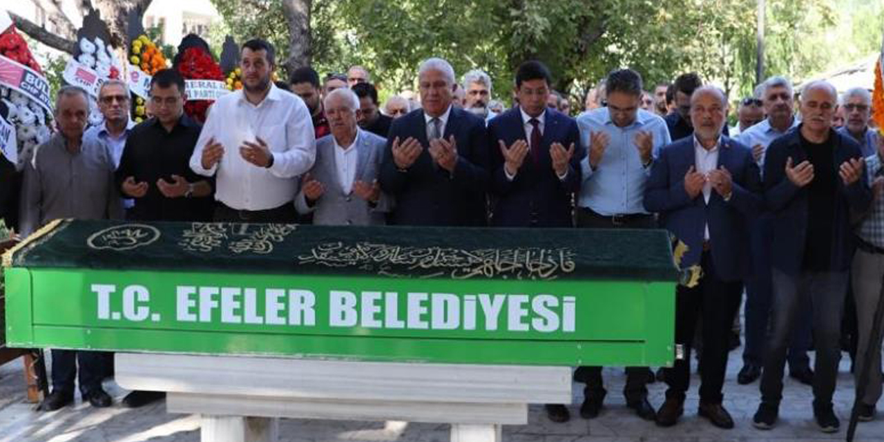 Başkan Taner’in babası son yolculuğuna uğurlandı