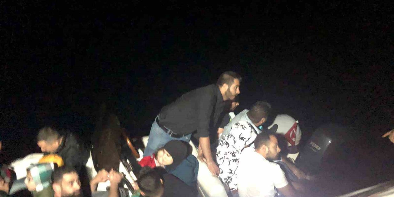 Bodrum’da 40 düzensiz göçmen yakalandı