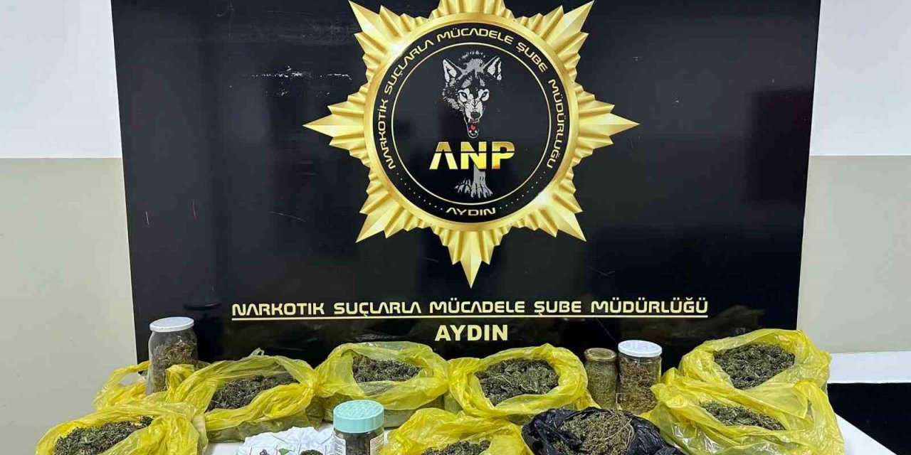 Aydın’da narkotik ekipleri uyuşturucuya geçit vermiyor