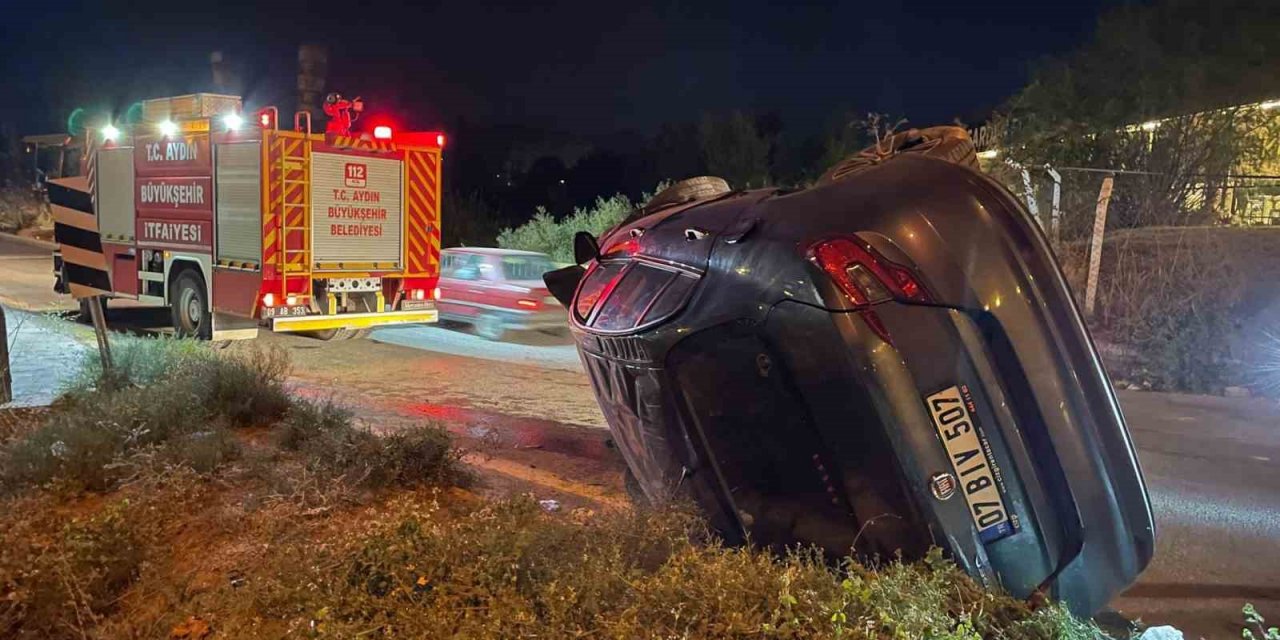 Söke’de trafik kazası:2 yaralı