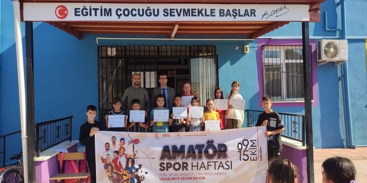 Amatör Spor Haftası Sarıgöl’de coşkuyla kutlandı
