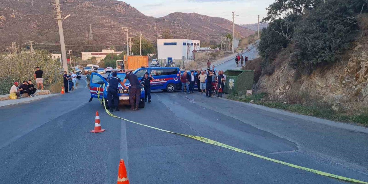 Hafriyat kamyonu can aldı