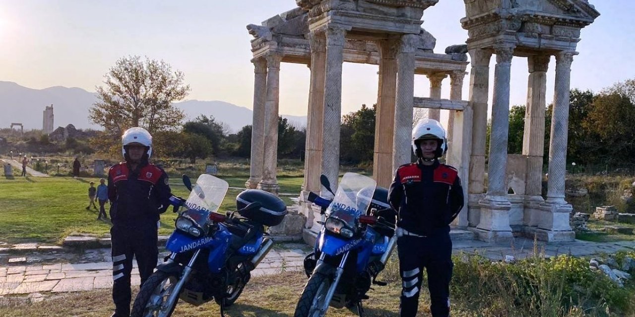 Antik kentler jandarma korumasında