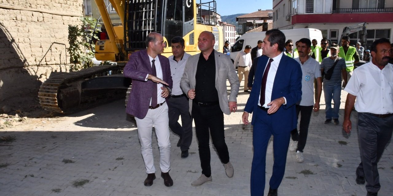 Selendi’de alternatif yol için kamulaştırma çalışması