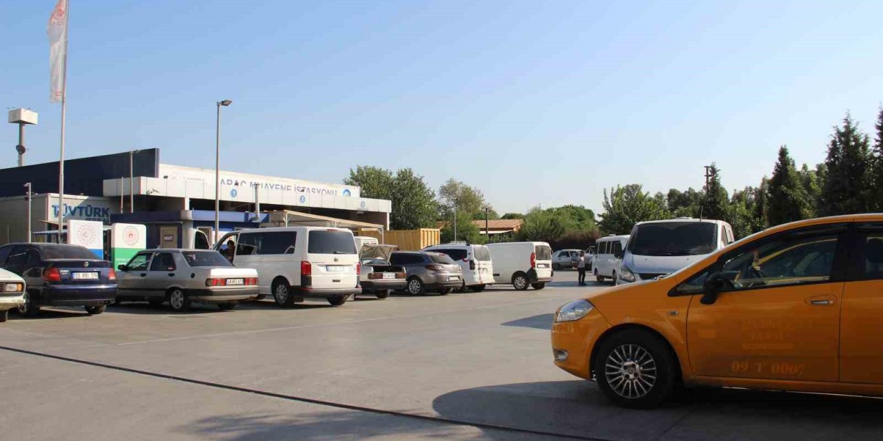 Aydın’da araç muayenesi çileye dönüştü