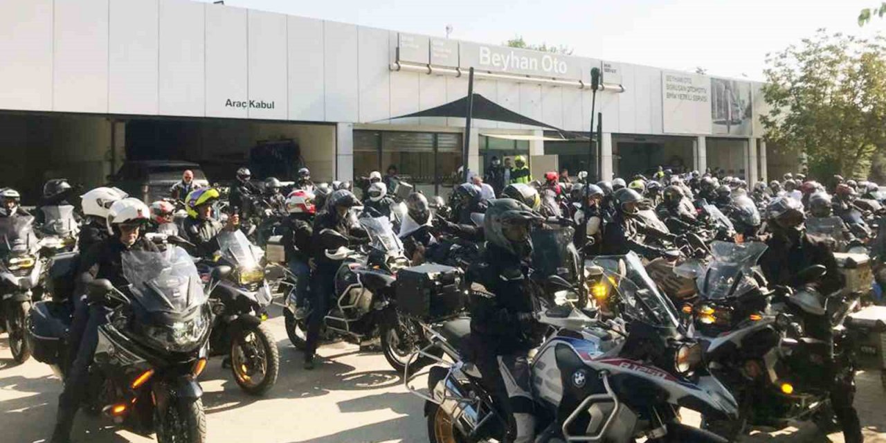 Muğla’da Cumhuriyet’in 100’üncü yılı, 100 motorcuyla kutlandı