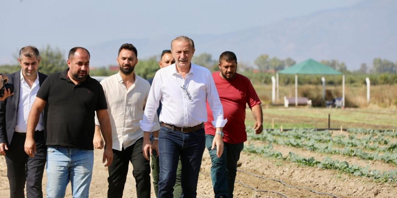 Didim’de kış sebzelerinin ekimine başlandı