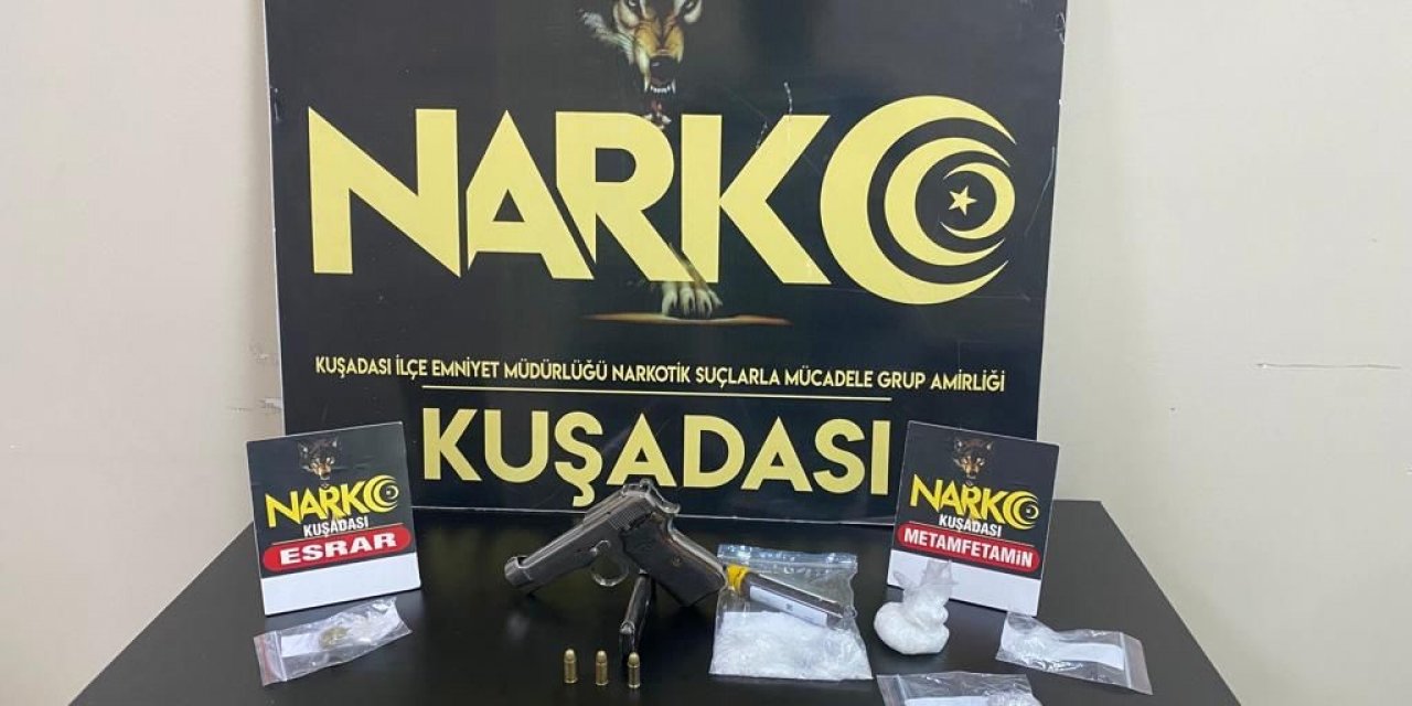 Kuşadası’nda uyuşturucu satıcısı yakalandı