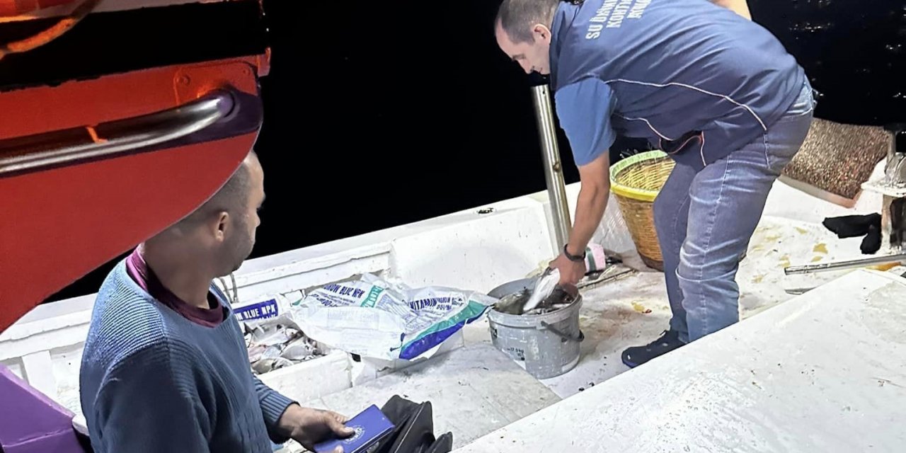 Didim’de su ürünlerine gece denetimi