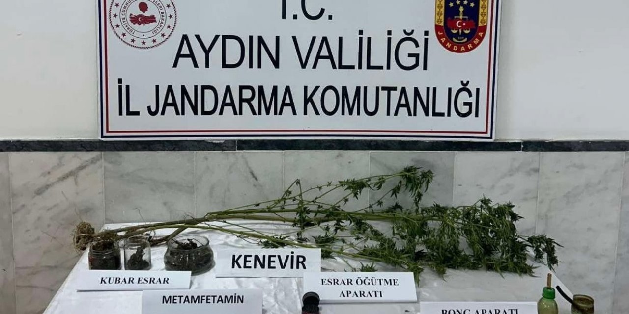 Kuyucak’taki iki şahsın evinde uyuşturucu madde ele geçirildi