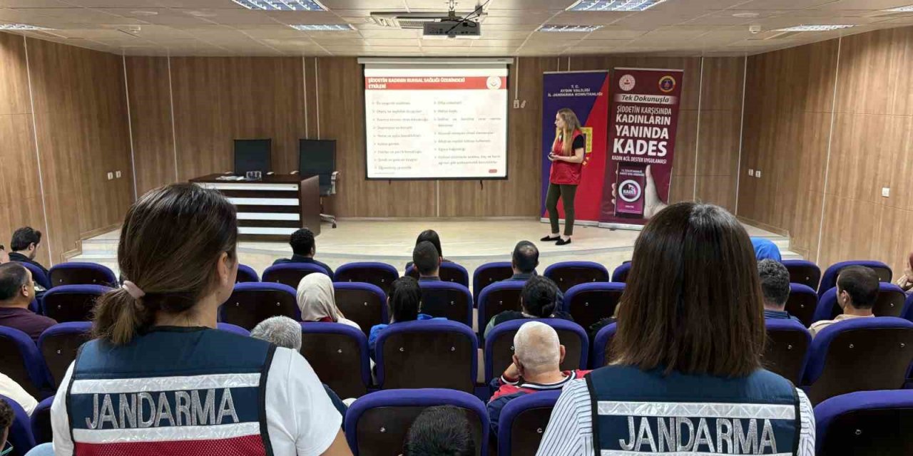 Jandarma Köşk’te kamu kurum personellerine KADES’i tanıttı