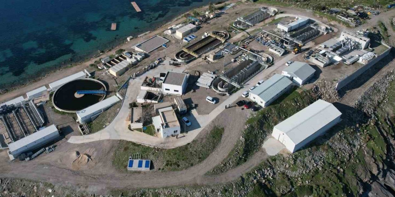 Büyükşehir, Gümbet - Gümüşlük Arıtma Tesisleri’ni tamamladı