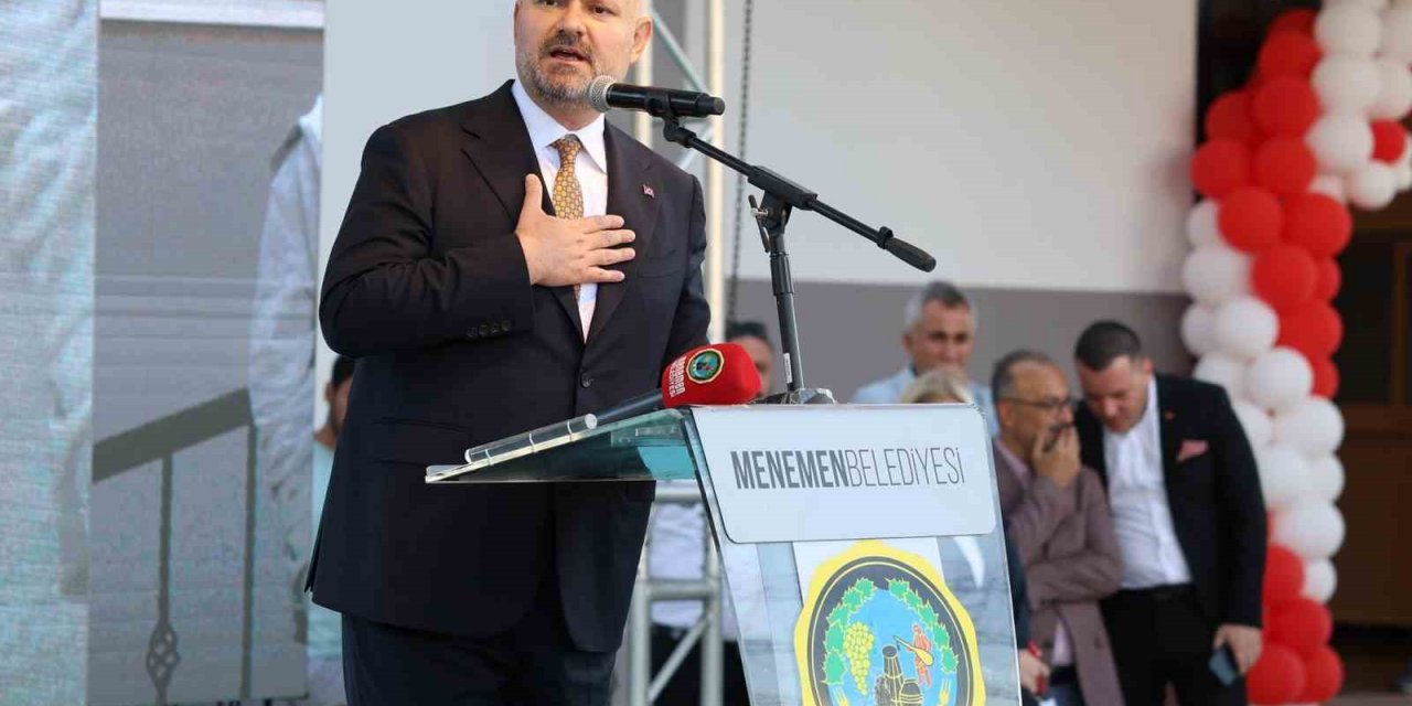 Menemen’de üç açılış birden