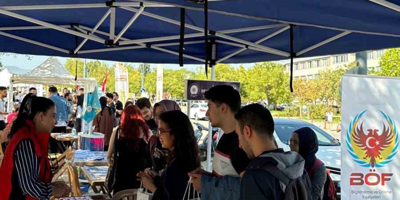 Üniversiteli gençler terör örgütlerine karşı bilgilendirildi