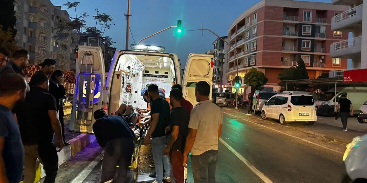 Milas’ta otomobilin çarptığı yaya ağır yaralandı