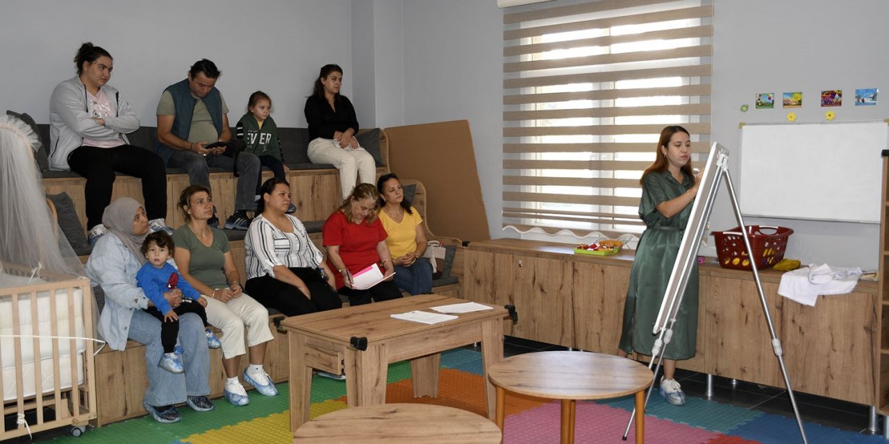 Anne Baba Çocuk Merkezi’nde ücretsiz sağlıklı beslenme eğitimi
