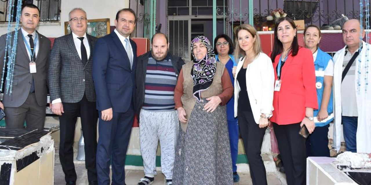 Aydın İl Sağlık Müdürü Şenkul hasta ziyaretlerini sürdürüyor