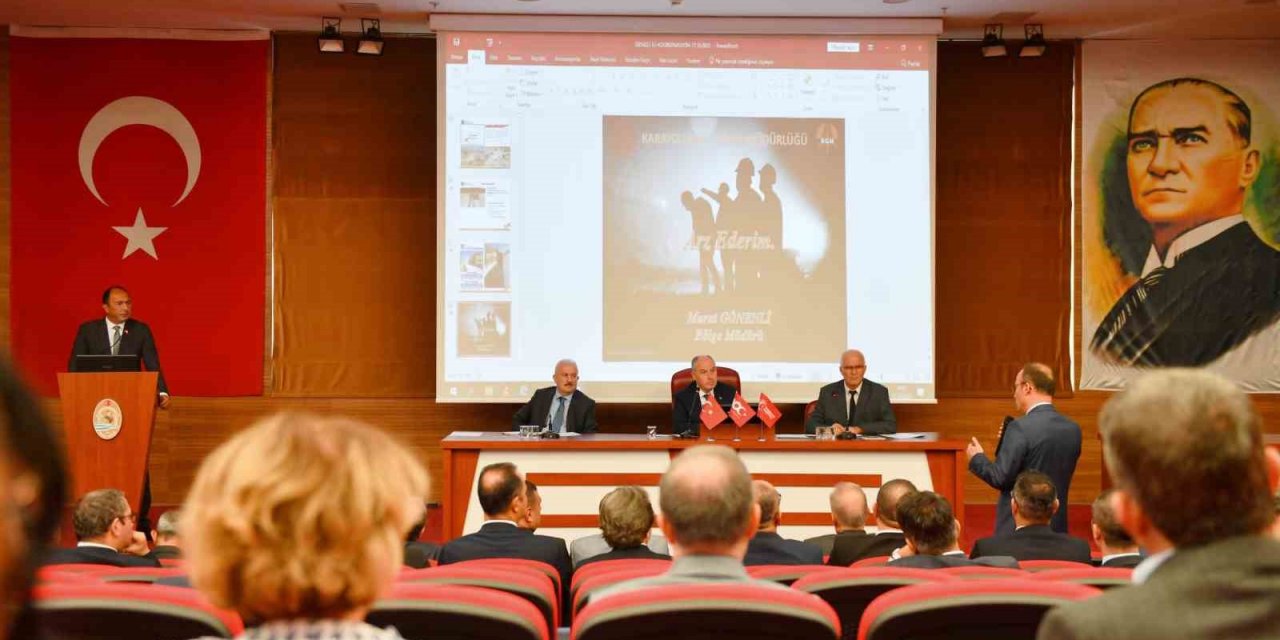 Denizli’de tamamlanan ve devam eden yatırımlar ele alındı