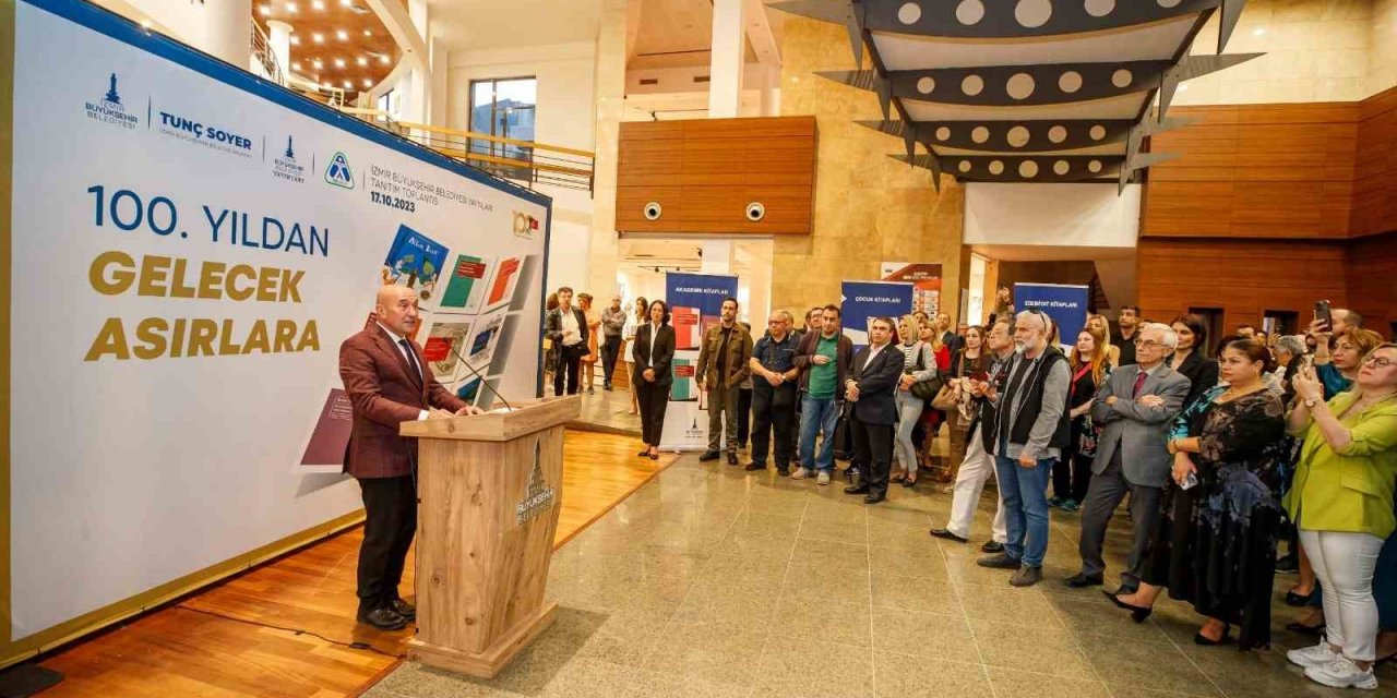 Cumhuriyetin 100. yılında Büyükşehir’den İzmir’e yayınevi