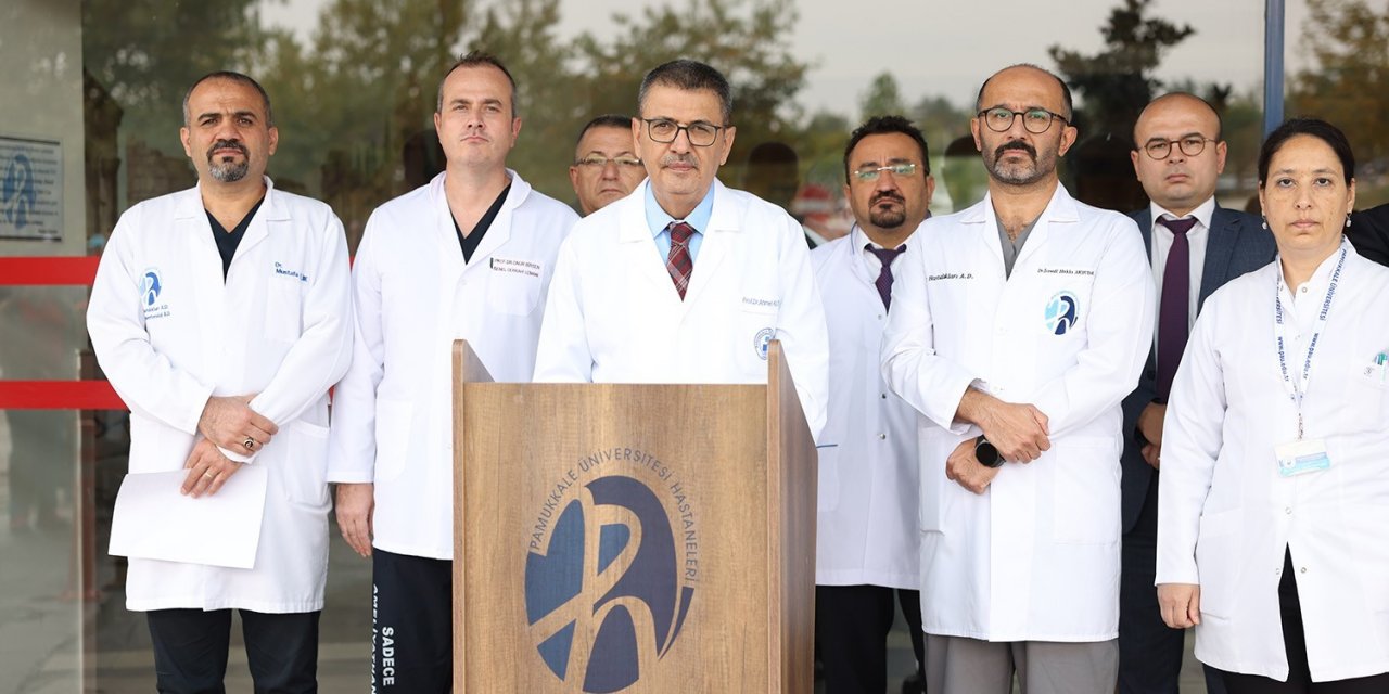 PAÜ Hastanesi, İsrail’in Gazze’deki hastane saldırısını kınadı