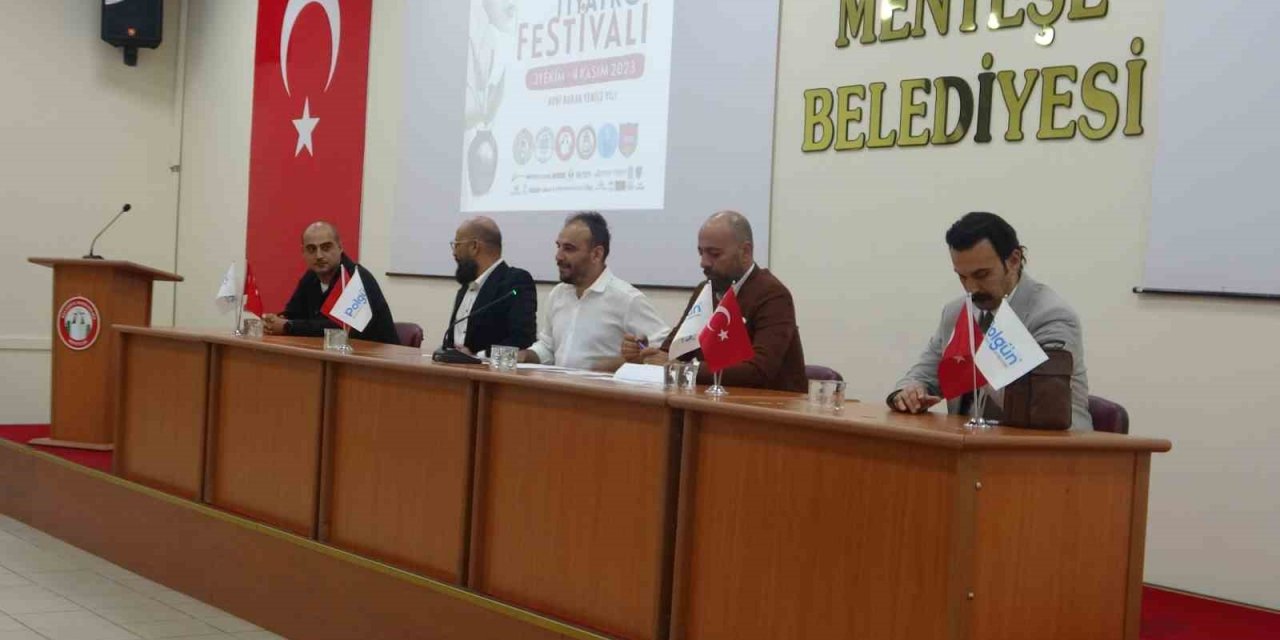 Muğla tiyatro festivali tanıtımı gerçekleştirildi