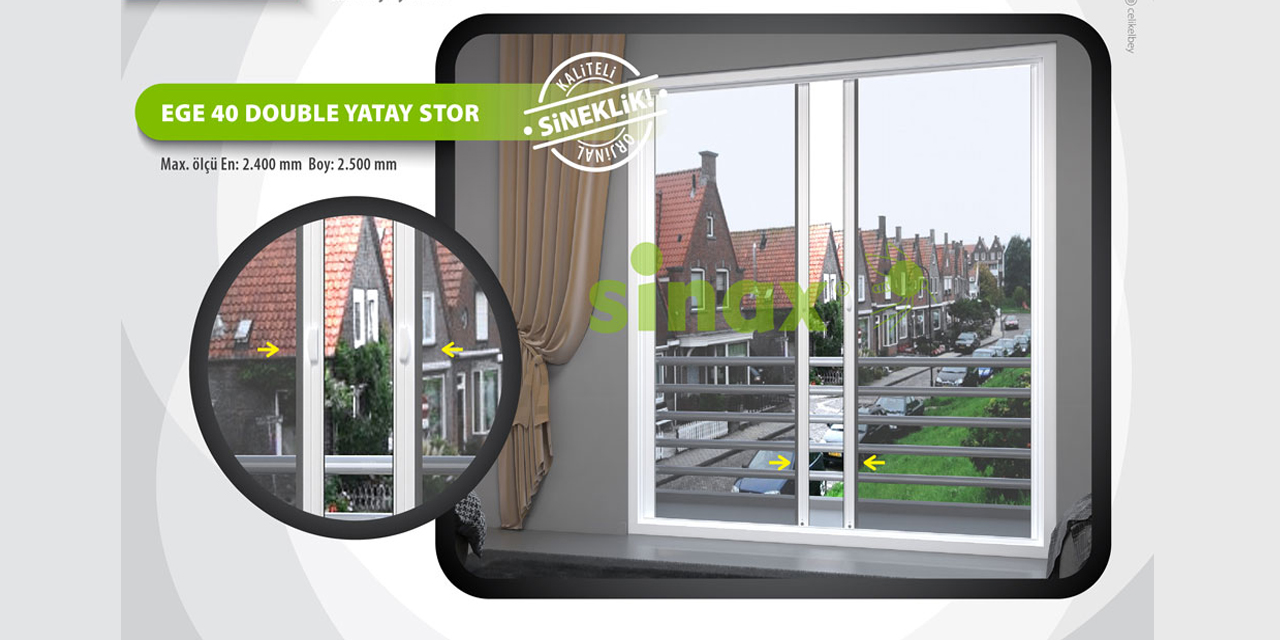 Sineksiz ve haşeresiz huzurlu bir hayat için Sinax sineklik