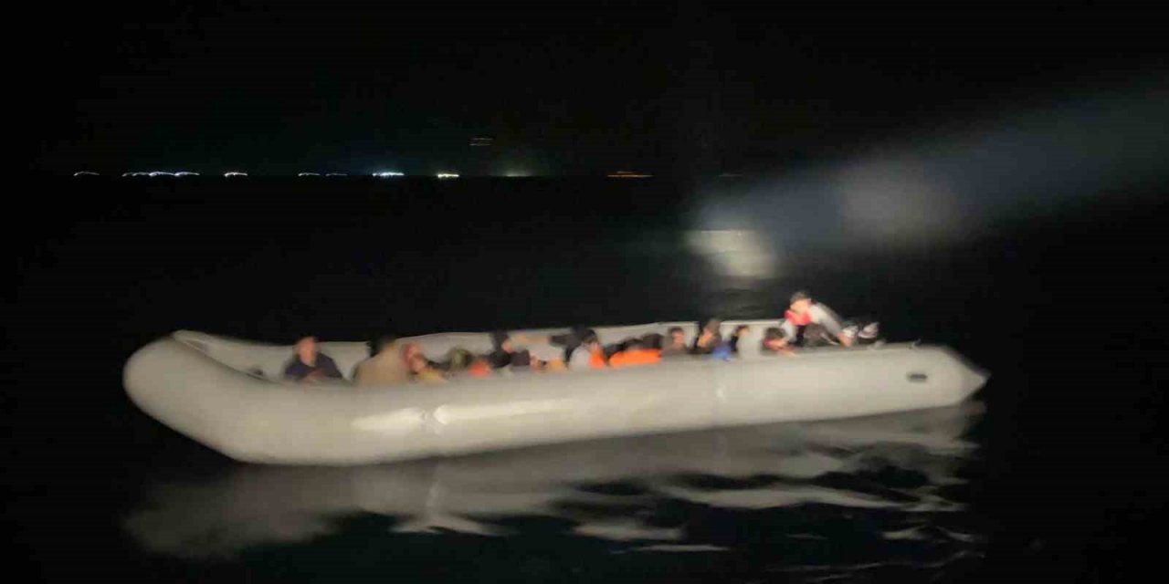 Aydın’da 34 düzensiz göçmen yakalandı, 31’i kurtarıldı