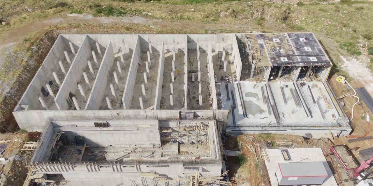Denizli’nin en büyük içme suyu deposu inşa ediliyor