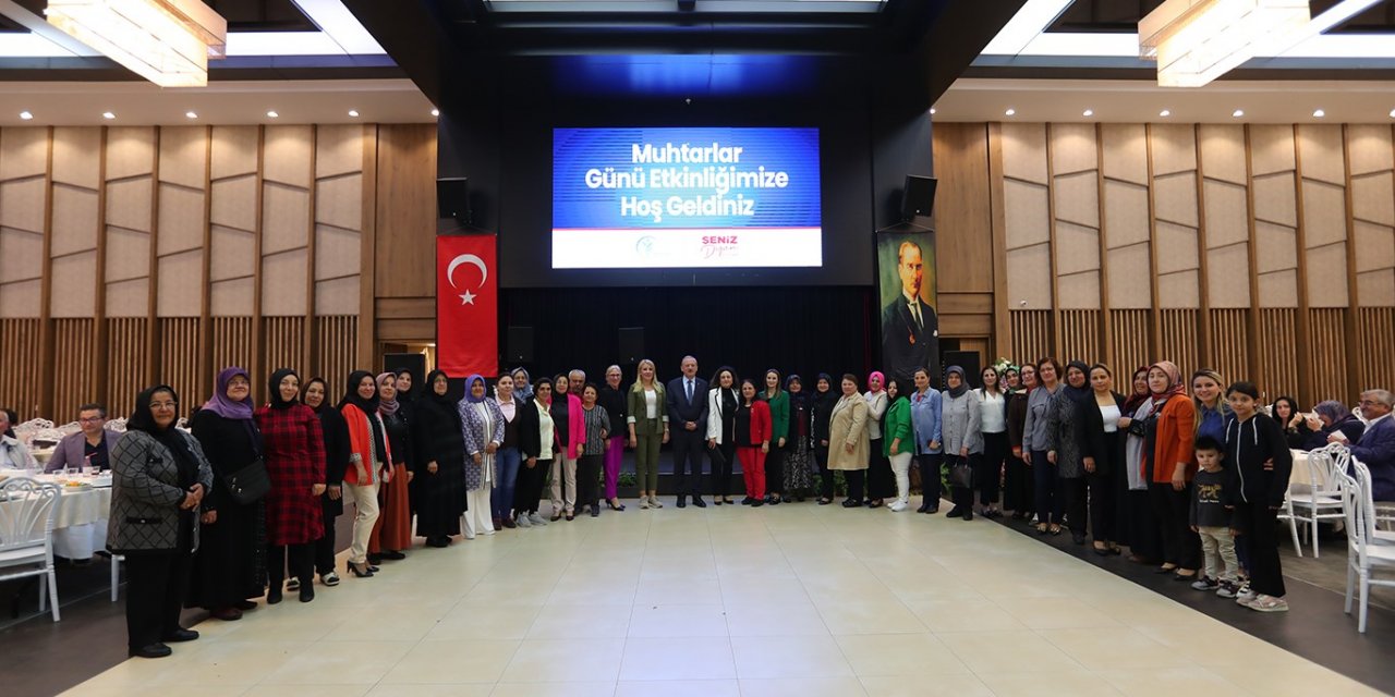 Başkan Doğan, Merkezefendili muhtarlarla buluştu