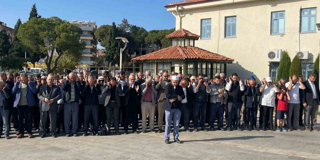 Kula’da Filistin’e destek açıklaması