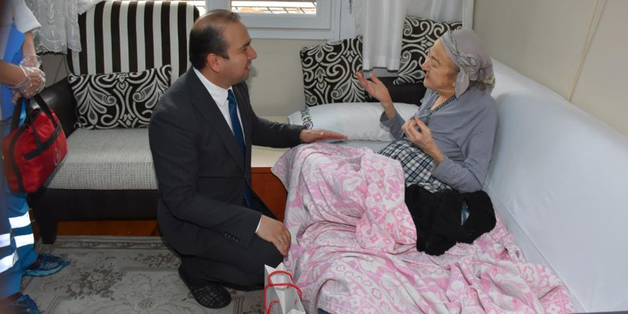 İl Sağlık Müdürü Şenkul, hasta ziyaretlerine Söke’de devam etti