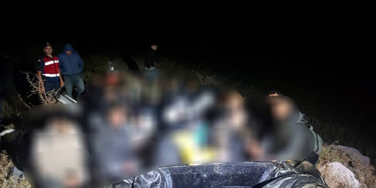 Didim’de 26 düzensiz göçmen yakalandı