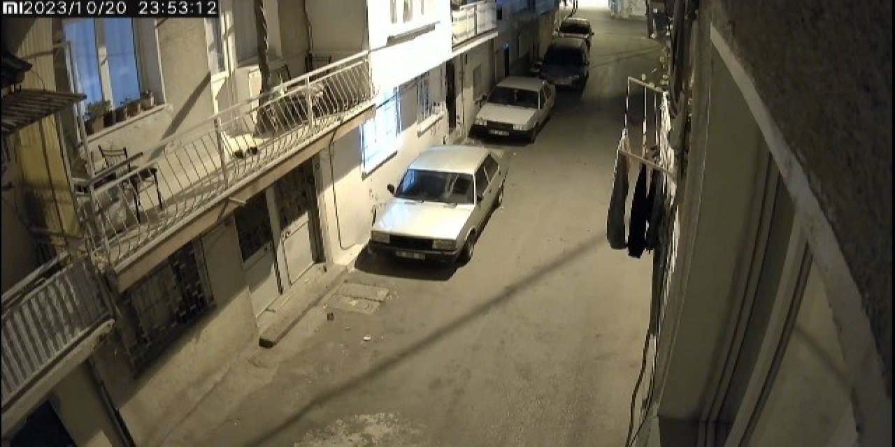 İzmir’de depremin ürkütücü sesi kaydedildi