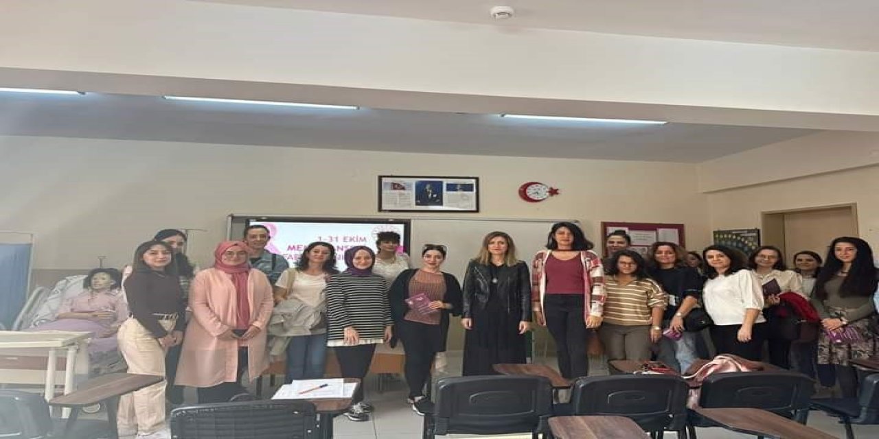 Sarıgöl’de meme kanseri farkındalık eğitimleri