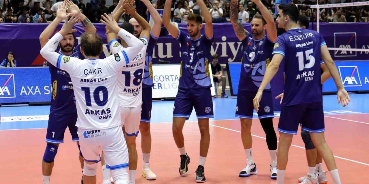 Arkas Spor, Ankara’da Ziraat Bankkart’ın konuğu olacak