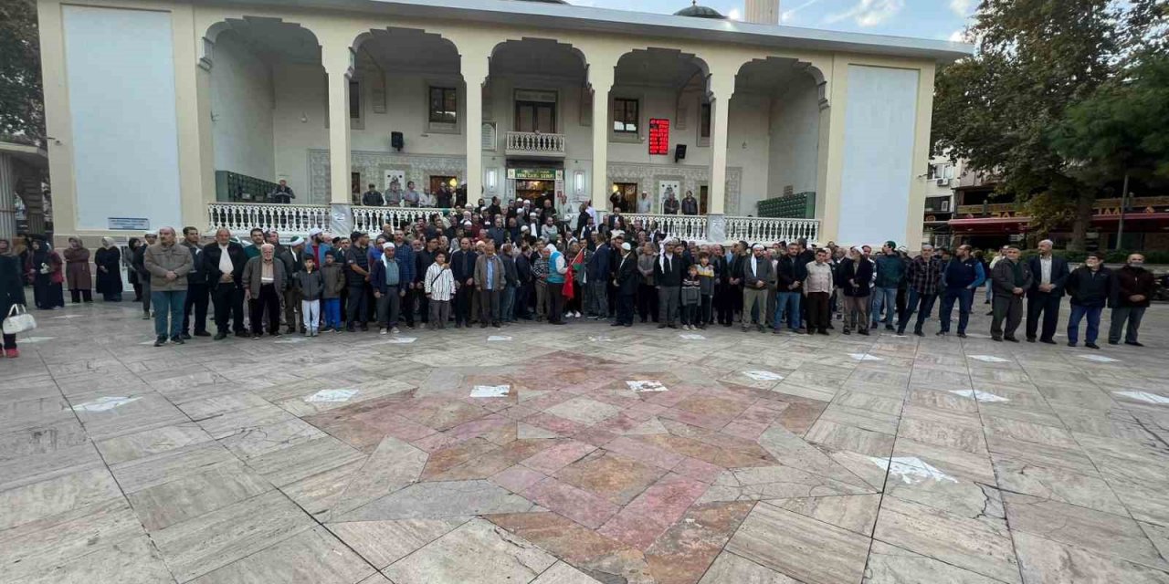 Denizli’de İsrail’in Gazze’ye yönelik saldırıları kınandı